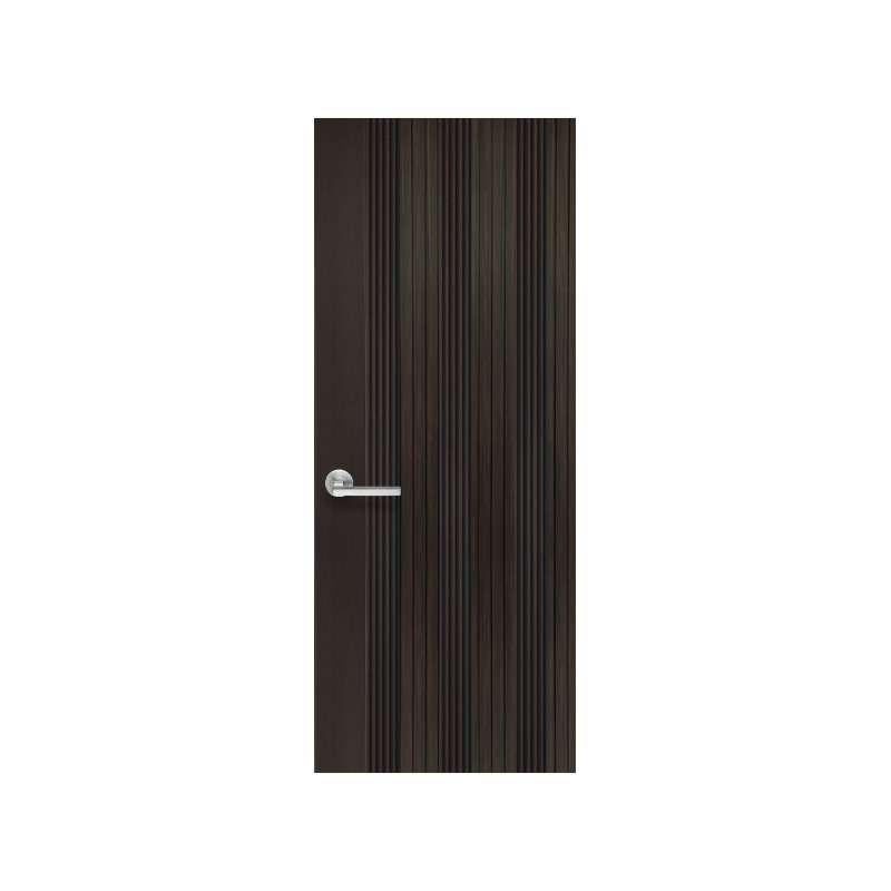 ประตูพอลิสไตรีน-ภายใน LINEDEKOR รุ่น Double สีโอ๊ค 80X200 ซม. -1