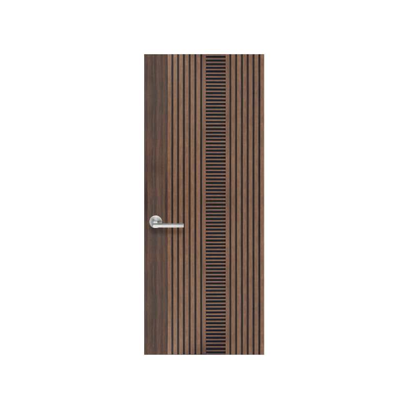 ประตูพอลิสไตรีน-ภายใน LINEDEKOR รุ่น Middle สีโรสวูด 80X200 ซม. -1