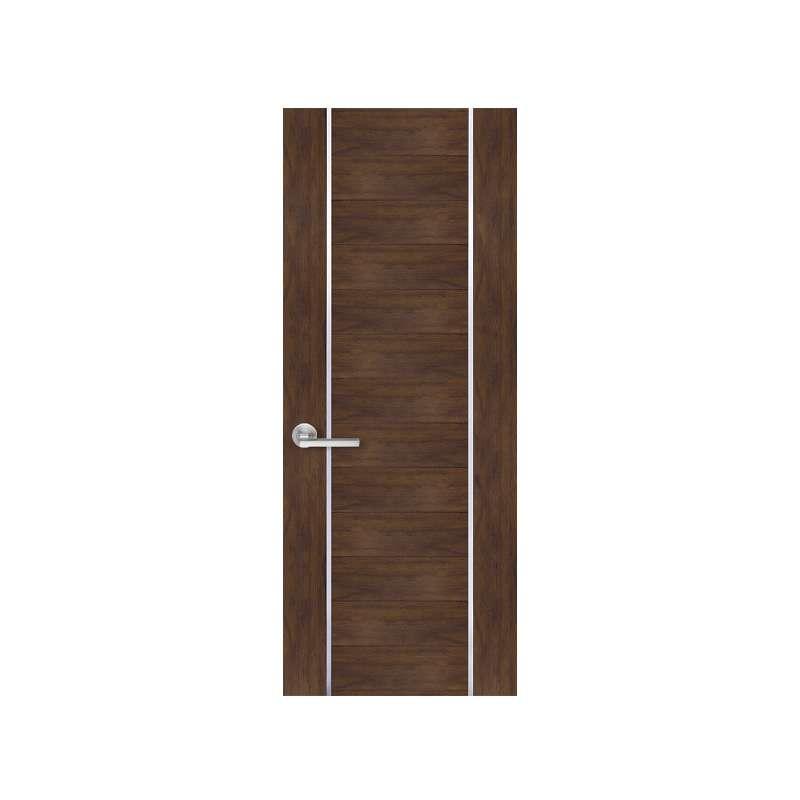 ประตูพอลิสไตรีน-ภายใน LINEDEKOR รุ่น DTD02S สีโอ๊คด้าน 70X200 ซม. -1