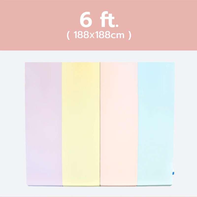 เบาะรองคลาน แบบพับ Bebeplay รุ่น Premium Antibacterial ขนาด M/5 ฟุต สีมาการอง -1