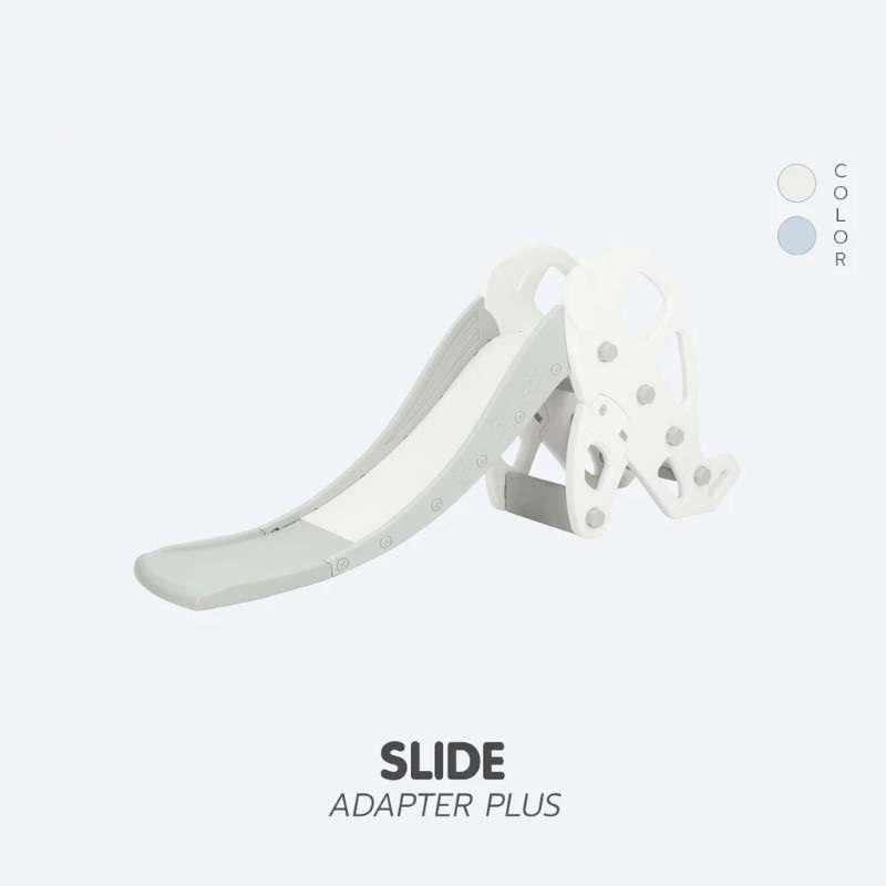 สไลด์เดอร์ (Slider) Bebeplay สำหรับติดตั้งกับคอก รุ่น Hug Bear, Love Cat สีขาวเทา-1