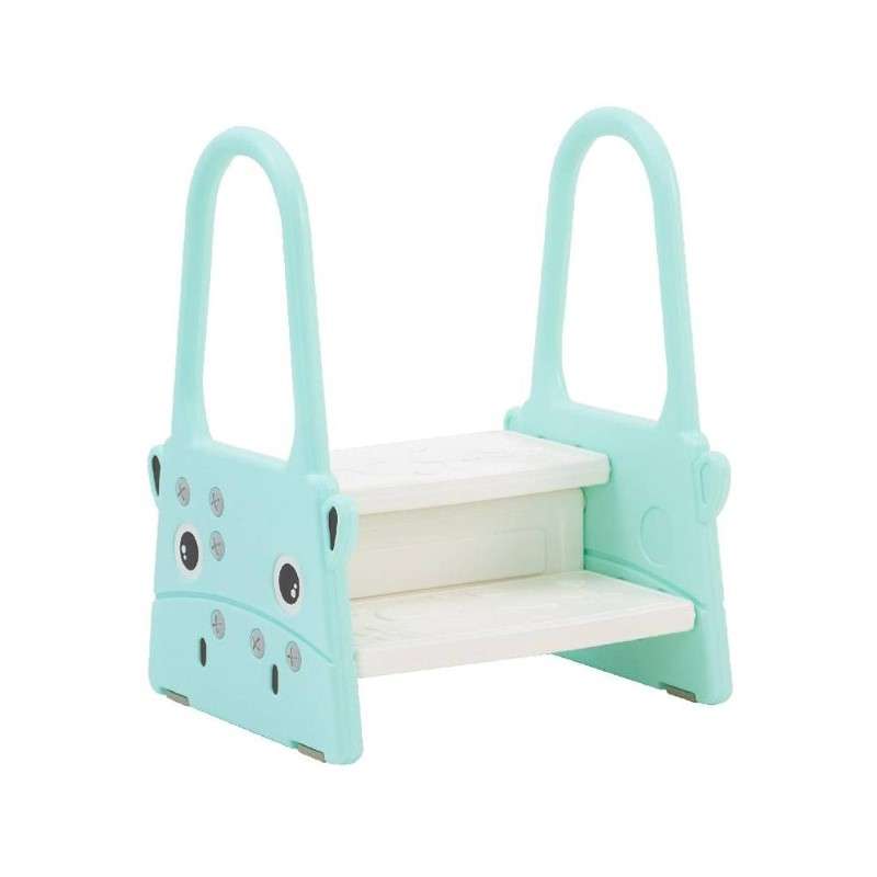 สตูลบันได Bebeplay Step Kid รุ่น Cow Step สีฟ้า-1