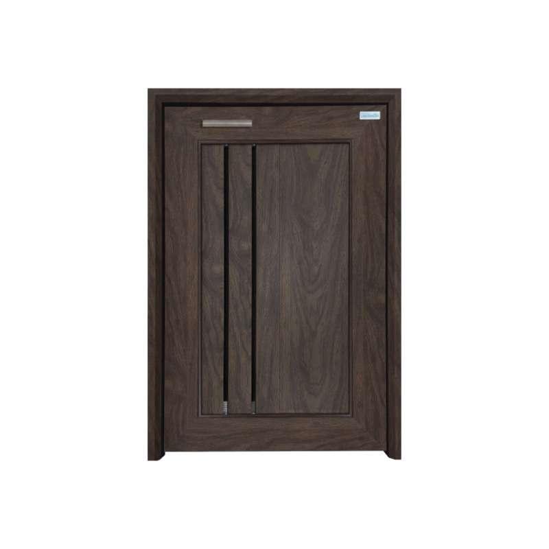 บานซิงค์แก๊ส(เปิดขวา) รุ่น Common สีโอ๊คด้าน -1