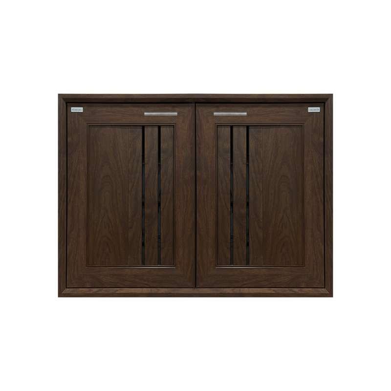 บานซิงค์คู่ รุ่น Common สีโอ๊คด้าน -1