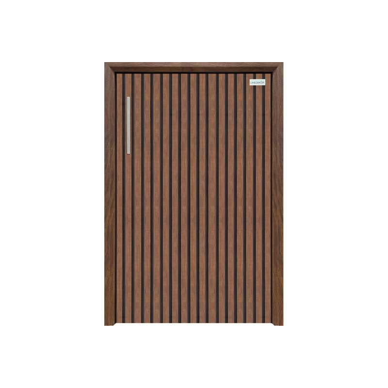 บานซิงค์แก๊ส(เปิดขวา) รุ่น The Line สีโร๊สวู๊ด -1