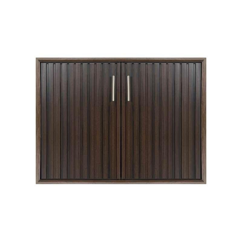 บานซิงค์คู่ รุ่น The Line สีโอ๊ค -1