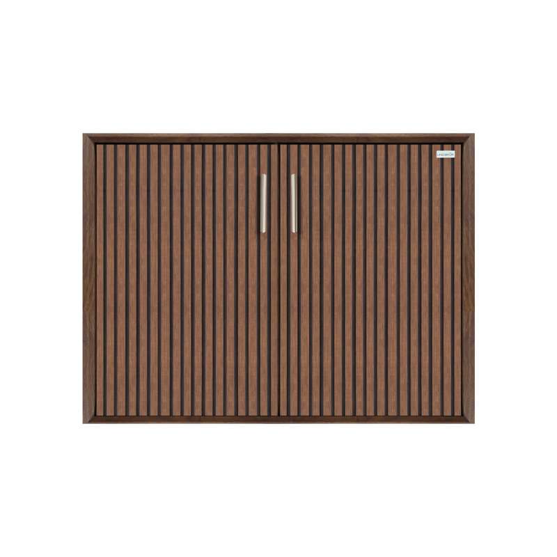 บานซิงค์คู่ รุ่น The Line สีโรสวู๊ด -1