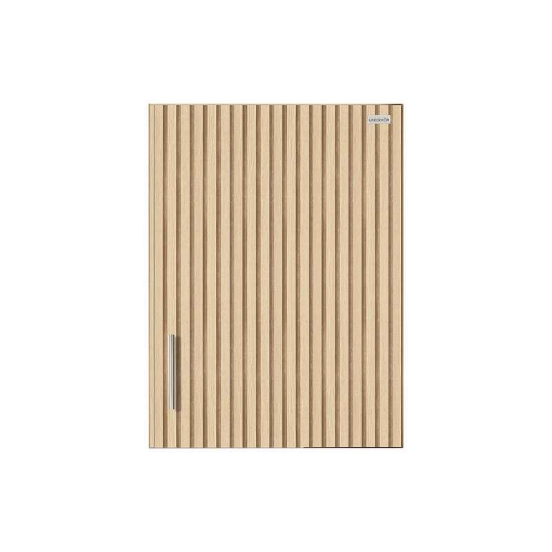 ตู้แขวนบนเดี่ยว(เปิดขวา) รุ่น The Line สีบีช -1