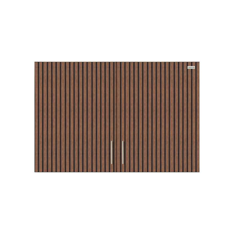 ตู้แขวนบนคู่ รุ่น The Line สีโรสวู๊ด-1