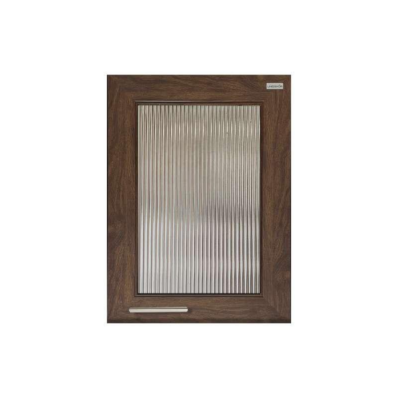 ตู้แขวนบนเดี่ยวกระจกลอนใส(เปิดขวา) รุ่น Mira สีโอ๊คด้าน-1