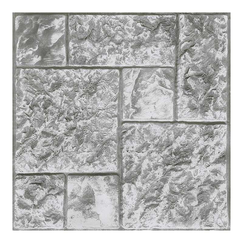 กระเบื้องคอนกรีตปูพื้น เอสซีจี รุ่นแสตมป์ เพฟ ลายปารีส สีเทาอ่อน ขนาด 40X40X3.5 ซม.-1