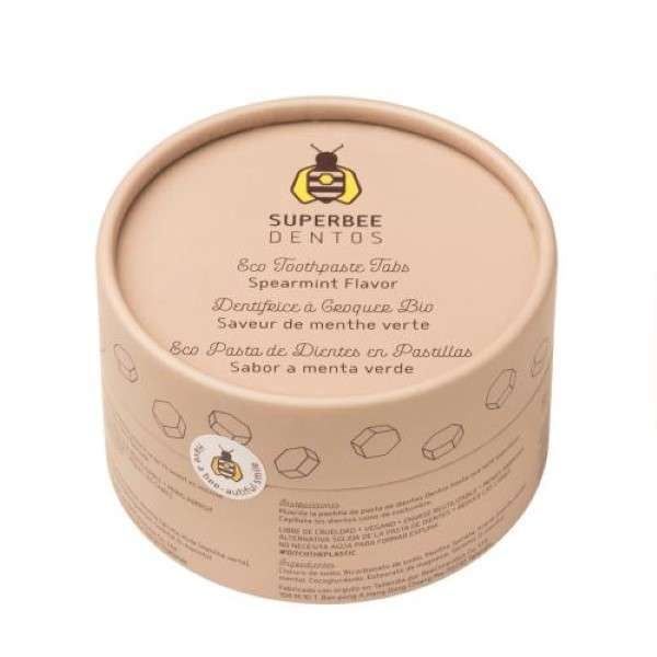 ยาสีฟันแบบเม็ด SuperBee กลิ่นมิ้นต์  100 เม็ด-1