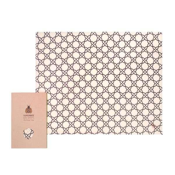 ผ้าเคลือบไขผึ้งห่ออาหาร ขนาด XXL ลาย Meadow-1