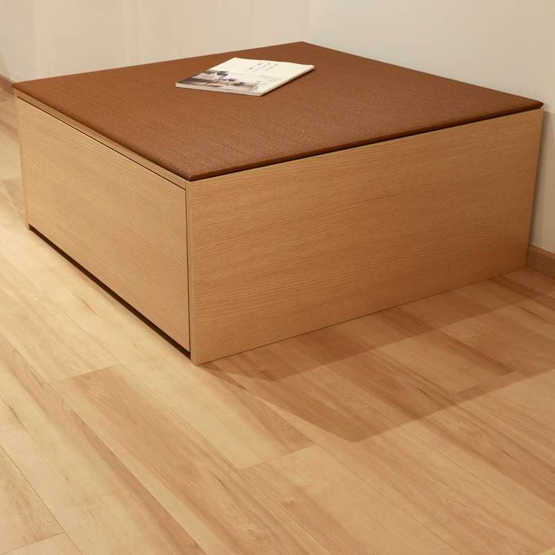 ชุดตั่งลิ้นชักทาทามิเอนกประสงค์ Migusa Tatami Living Corner + Dark Brown-1