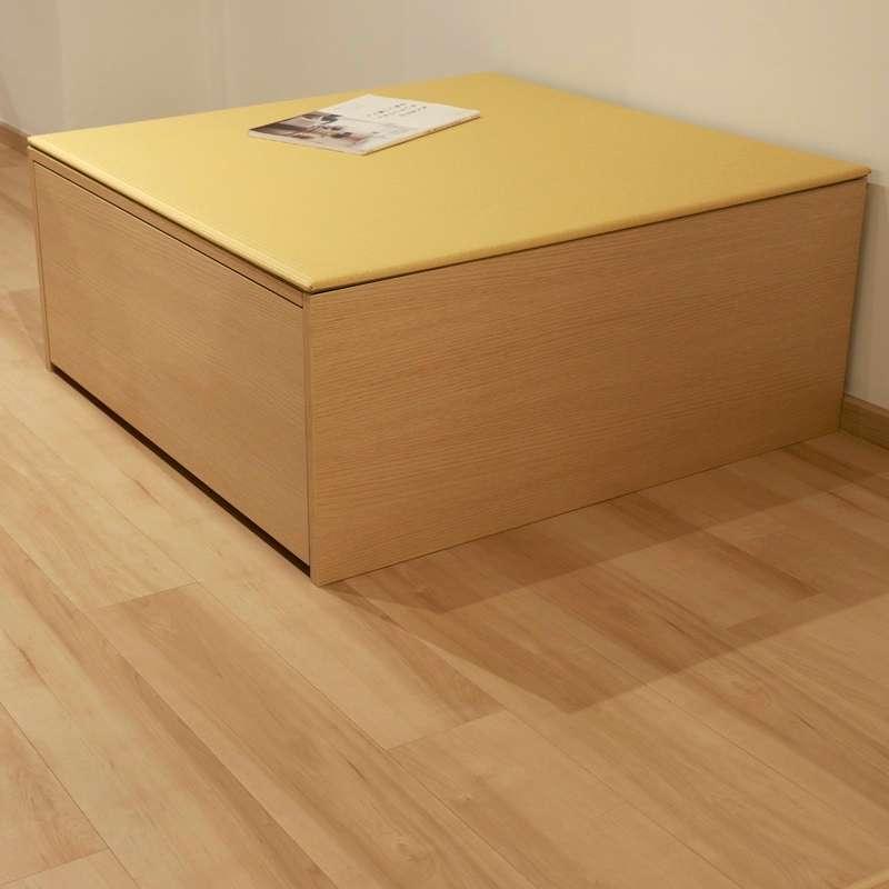 ชุดตั่งลิ้นชักทาทามิเอนกประสงค์ Migusa Tatami Living Corner +  Yellow-1
