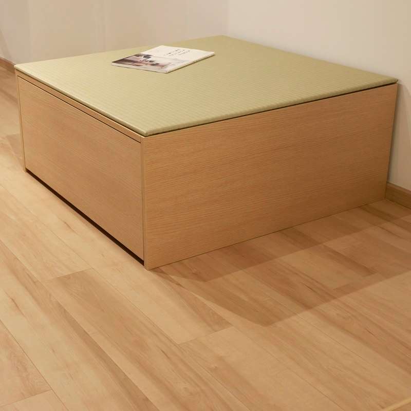 ชุดตั่งลิ้นชักทาทามิเอนกประสงค์ Migusa Tatami Living Corner + Hikime Leaf green-1