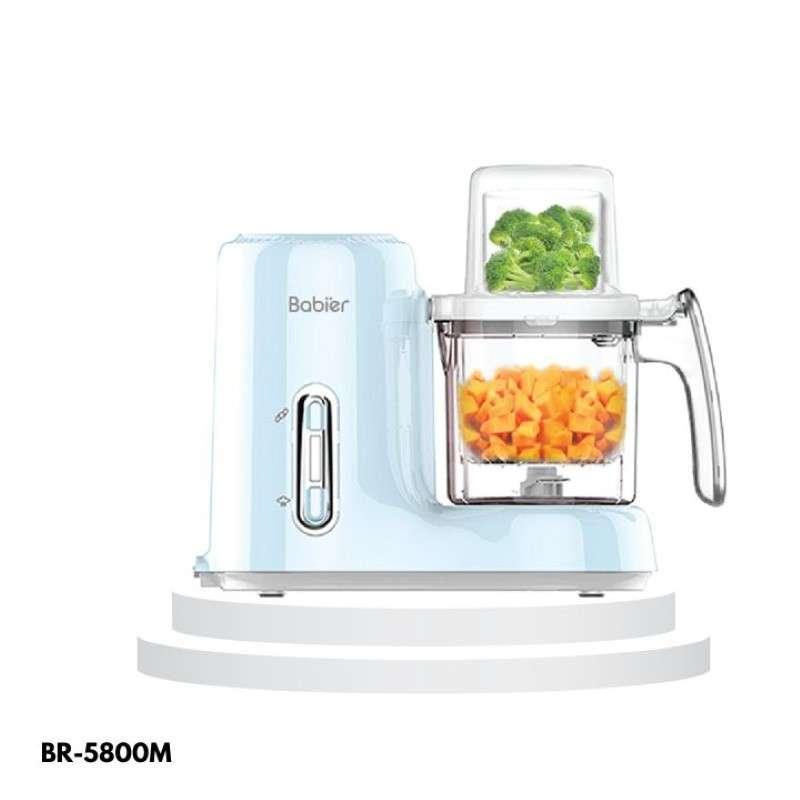 เครื่องนึ่งปั่นอาหาร Babier รุ่น BR-5800M [นึ่ง2ชั้น] สีมิ้นท์-1