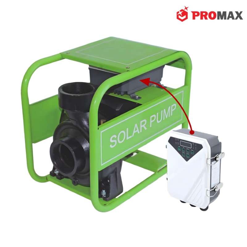 ปั๊มหอยโข่งโซลาร์เซลล์บรัชเลส Promax รุ่น DCPM15-14-48-550 DC 48V กำลัง 550 วัตต์-1