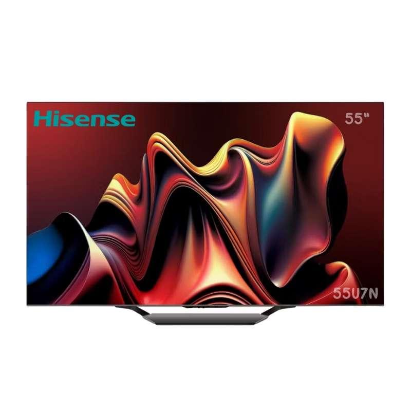ทีวี 55 นิ้ว Hisense 4K UHD LED, 55" VIDAA 55U7N สมาร์ททีวี 55-1