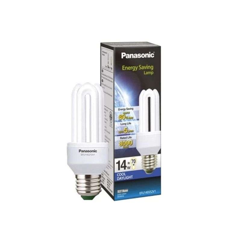 หลอดตะเกียบ Panasonic ขั้วE27 Daylight 14W [แพ็ค 6 สุดคุ้ม]-1