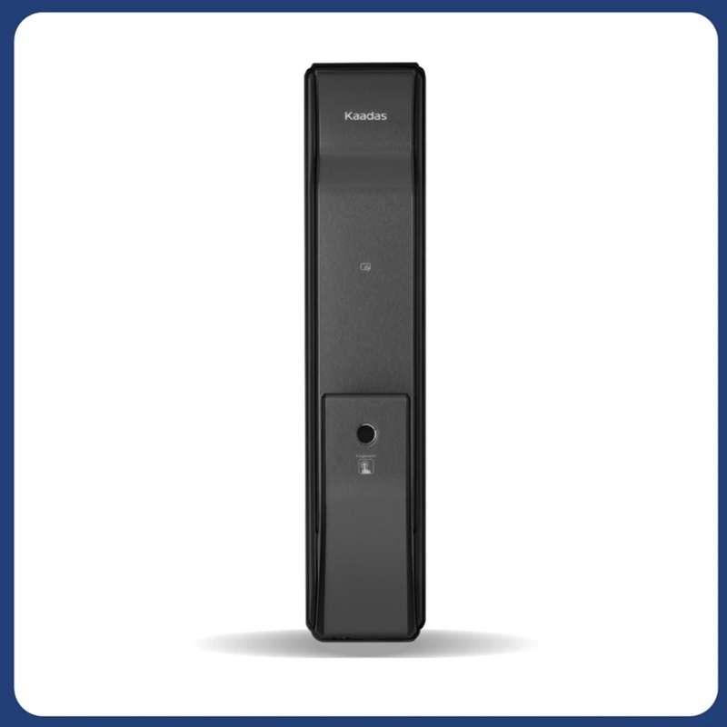 กลอนประตูดิจิตอล Kaadas K9-5 Push-Pull Smart Doorlock สีดำ [ติดตั้งฟรี]-1