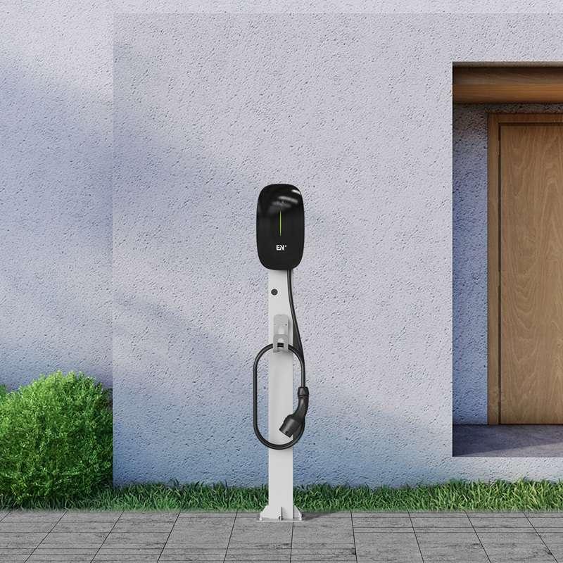 เครื่องชาร์จรถยนต์ไฟฟ้า(EV Charger) EN+ Caro Series *พร้อมบริการติดตั้ง ขนาด 7.4 kW สีดำ-1