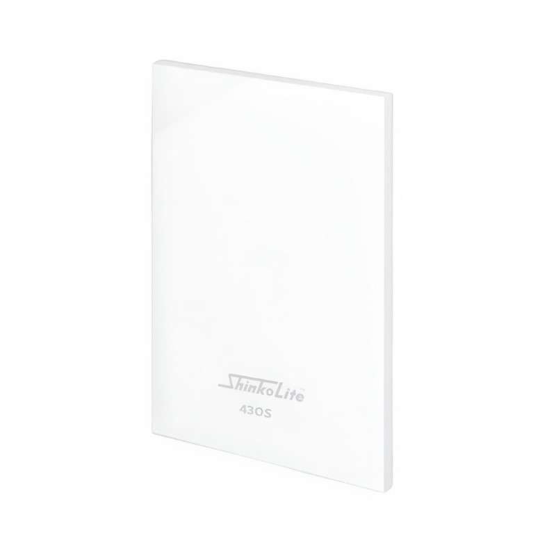 แผ่นหลังคาอะคริลิกโปร่งแสง Shinkolite รุ่น SHADE SERIES สี Pearl White ขนาด 1380x6000x4 มม.-1