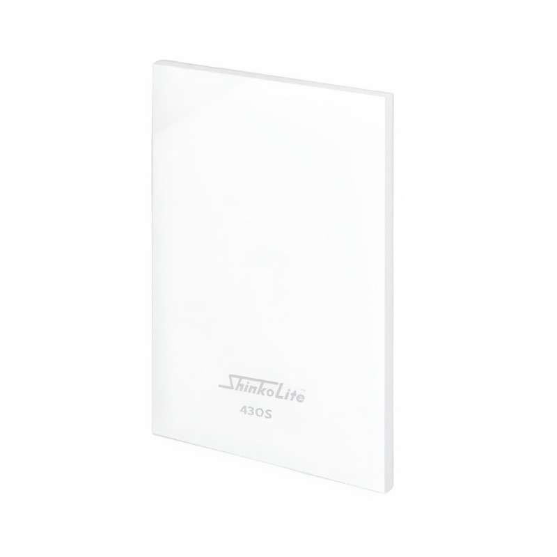 แผ่นหลังคาอะคริลิกโปร่งแสง Shinkolite รุ่น SHADE SERIES สี Pearl White ขนาด 1380x5000x4 มม.-1