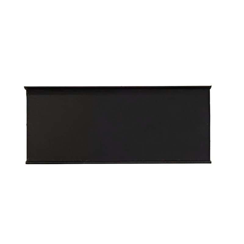 เส้นอลูมิเนียม Cover สีดำ ความยาว 6 เมตร-1