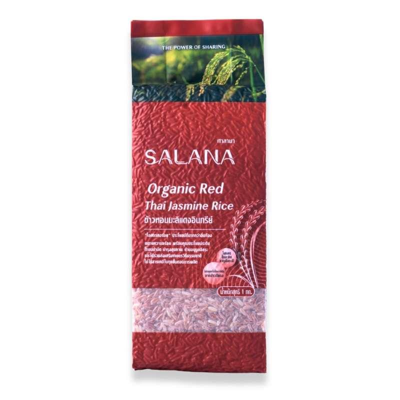 ข้าวหอมมะลิแดงอินทรีย์ ออร์แกนิค ศาลานา ลดหย่อน OTOP-1