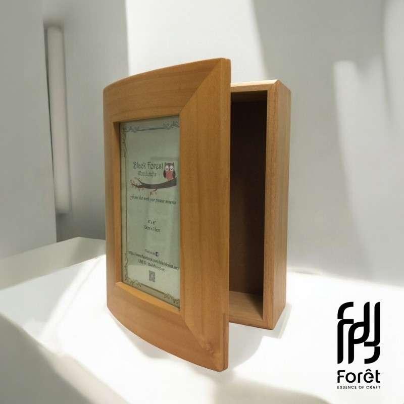 กล่องใส่ของ Foret รุ่น 123B ไม้แอลเดอร์ สี Natural-1