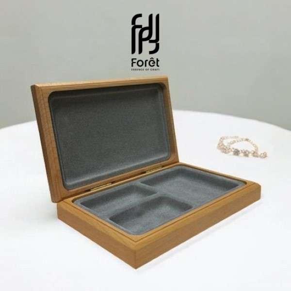 กล่องใส่เครื่องประดับ Foret รุ่น 85-888 ไม้แอลเดอร์ สี Natural-1