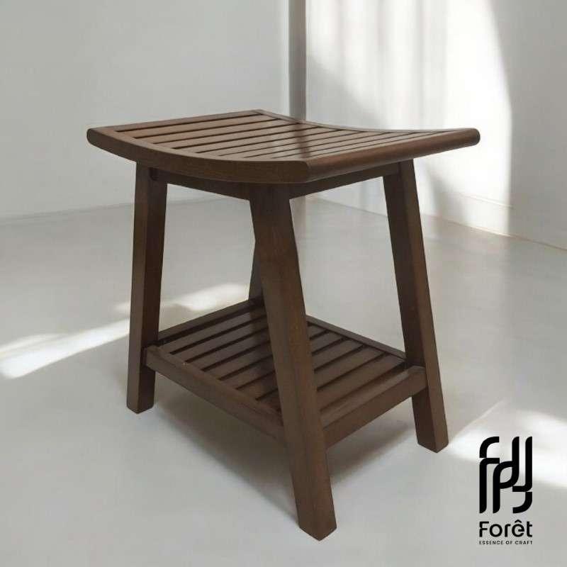 เก้าอี้ Foret รุ่นSP-2167 ไม้ยางพารา สี Walnut-1