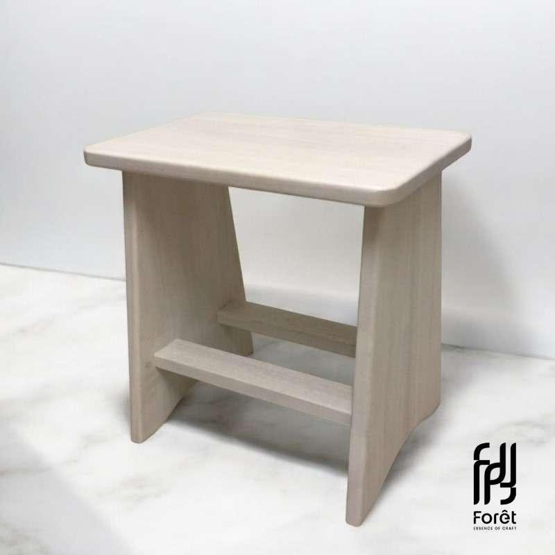 เก้าอี้ Foret รุ่นSP2201 ไม้ยางพารา สี White wash-1