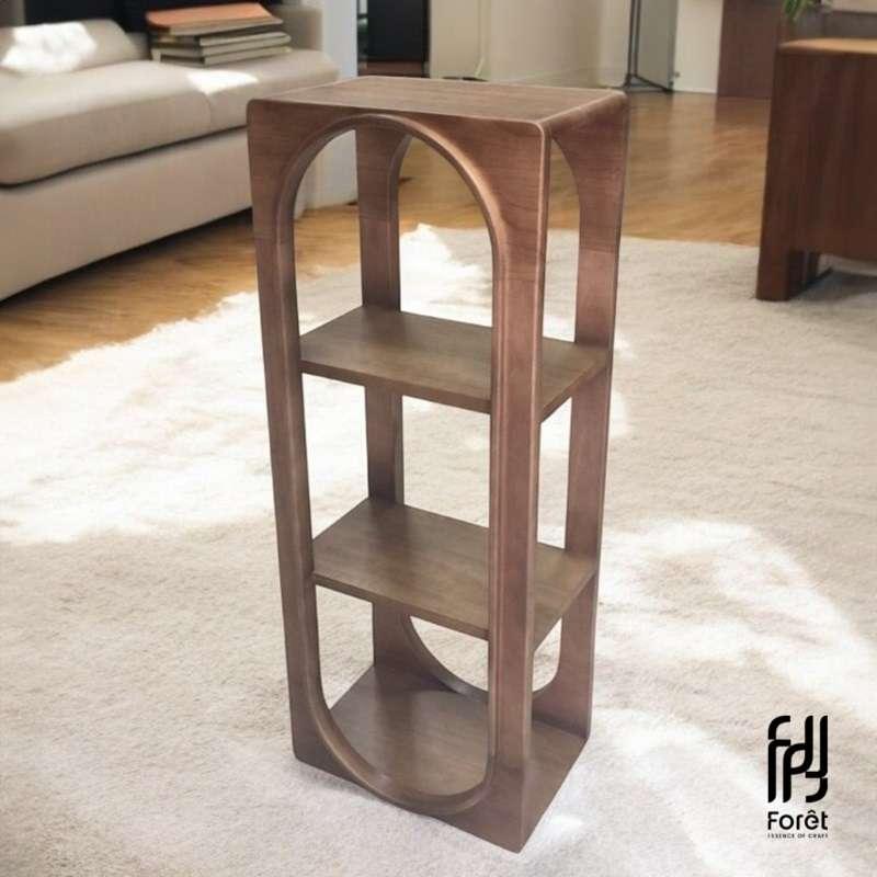 ชั้นวางของ Foret รุ่นSP22843T ไม้ยางพารา สีNatural Oak-1