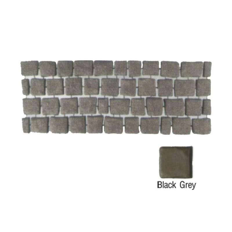 กระเบื้องคอนกรีตปูพื้น เอสซีจี รุ่นคาร์เพทสโตน สี่เหลี่ยม ผิวพ่น สีแบล็คเกรย์ ขนาด 38x92x2 ซม.-1