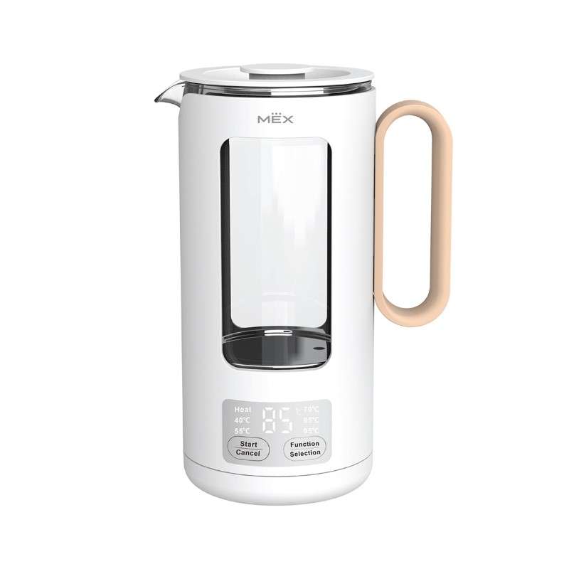 กาต้มน้ำไฟฟ้าปรับอุณหภูมิได้ MEX รุ่น KATE KPLG105TW-1 (แถม Infuser ตัวกรองใบชา)-1