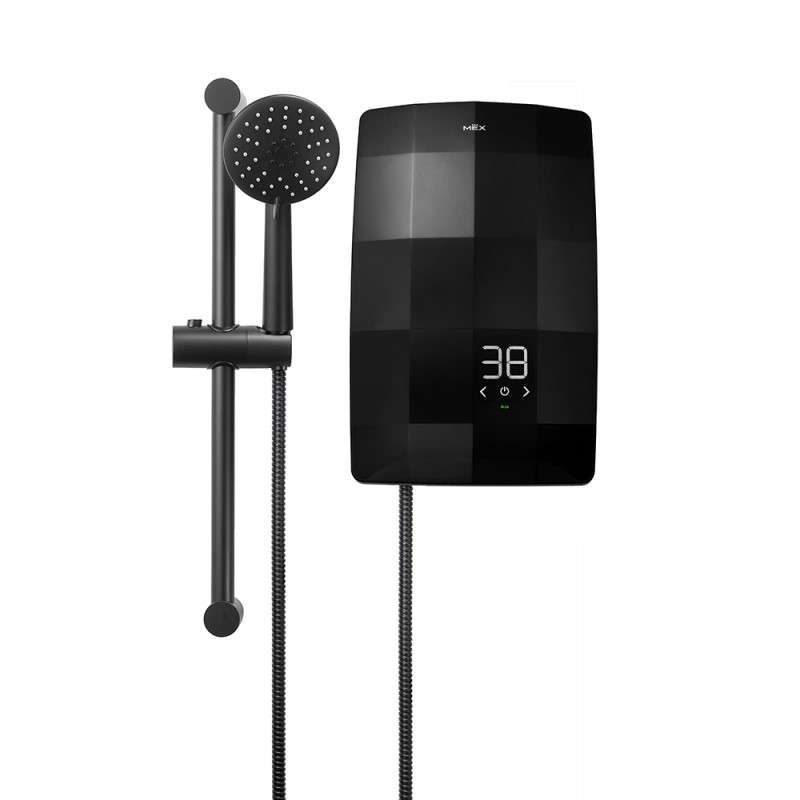 เครื่องทำน้ำอุ่น MEX รุ่น CRAVE 35E (NE) : 3500W (สีดำ)-1