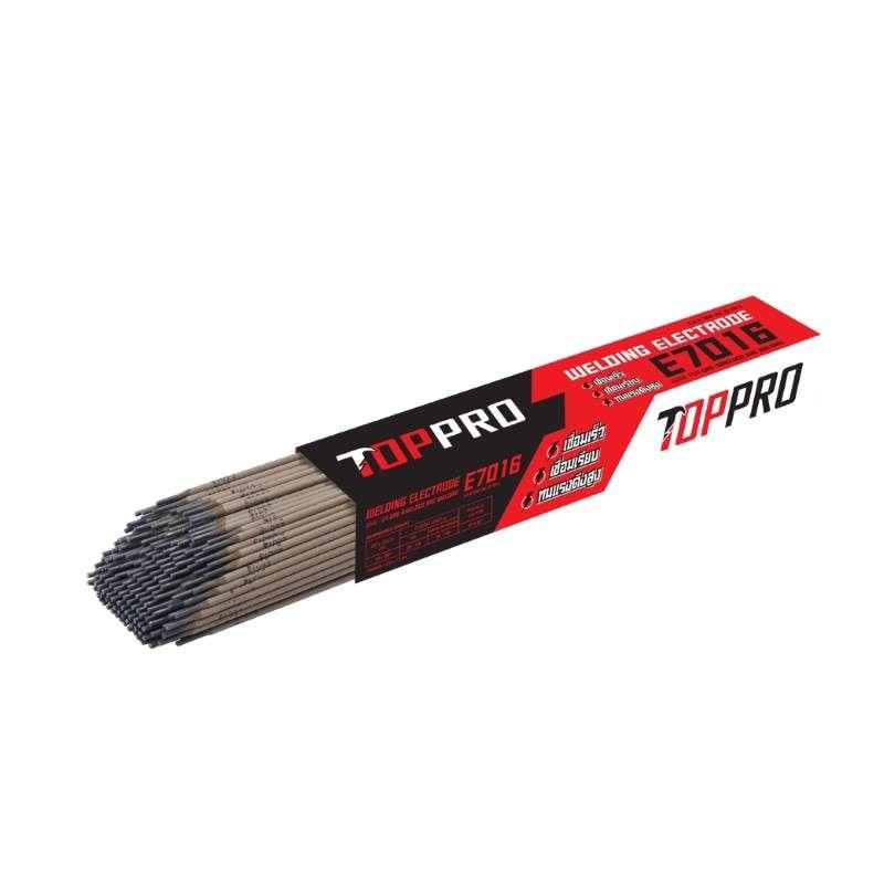 ลวดเชื่อมE7016 3.2mm. TOPPRO (1CAR=4PAC)-1