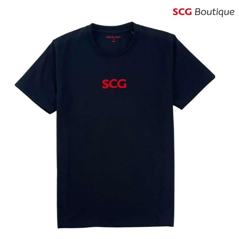 เสื้อยืด ZERO WASTE  SCG สีดำ L ช-1
