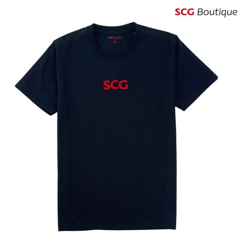 เสื้อยืด ZERO WASTE  SCG สีดำ 2XL ช-1