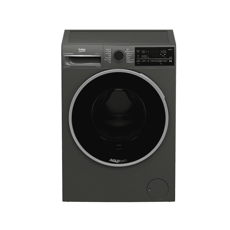 เครื่องซักผ้าฝาหน้า BEKO B5WFT8124853M ความจุ 12 Kg. พร้อมบริการติดตั้ง-1