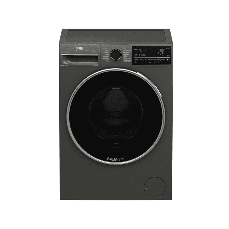 เครื่องซักผ้าฝาหน้า BEKO B5WFT8105485M ความจุ 10.5 Kg. พร้อมบริการติดตั้ง-1