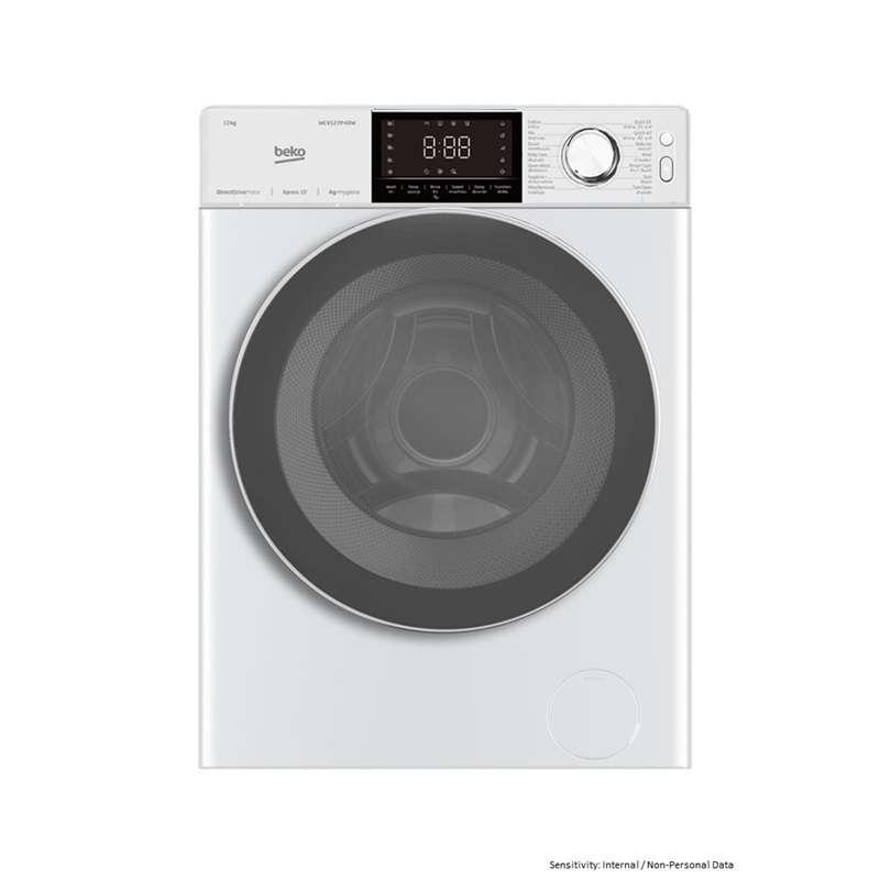 เครื่องซักผ้าฝาหน้า BEKO WCV127P4DW ความจุ 12 Kg. พร้อมบริการติดตั้ง-1