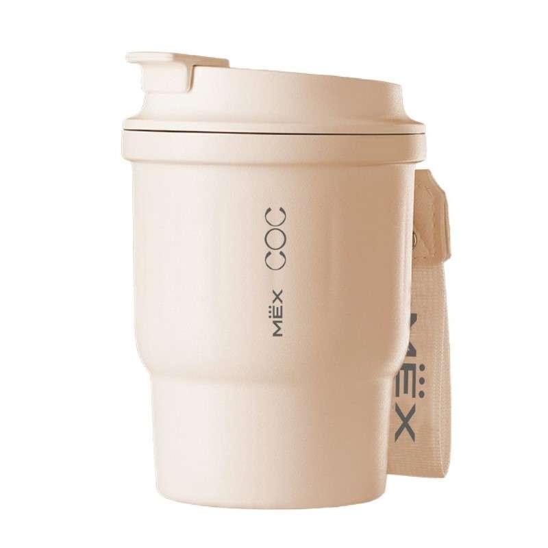 แก้วเก็บอุณหภูมิร้อน - เย็น MEX รุ่น COC145-CR (450 มล.) สีครีม-1