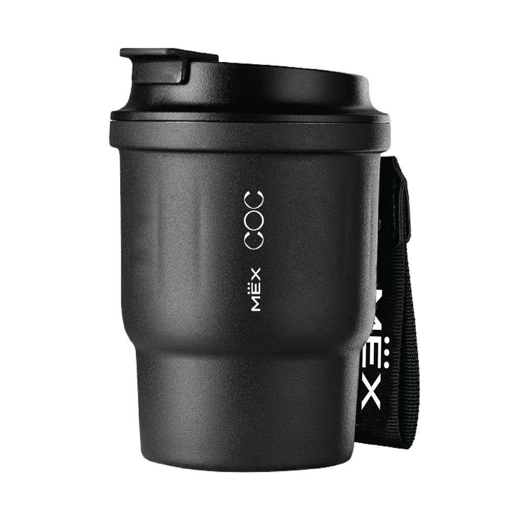 แก้วเก็บอุณหภูมิร้อน - เย็น MEX รุ่น COC145-BL (450 มล.) สีดำ-1