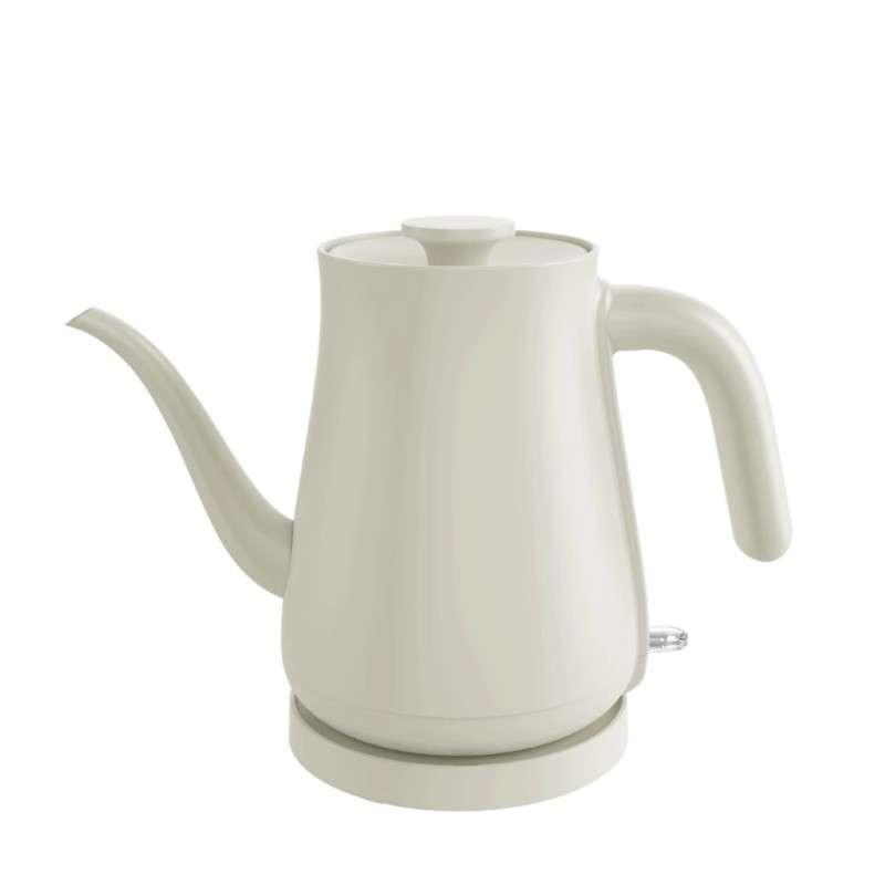 กาต้มน้ำไฟฟ้า กาชงชามินิมอล MEX รุ่น KPL608W ขนาด 0.8 ลิตร (สีครีม)-1