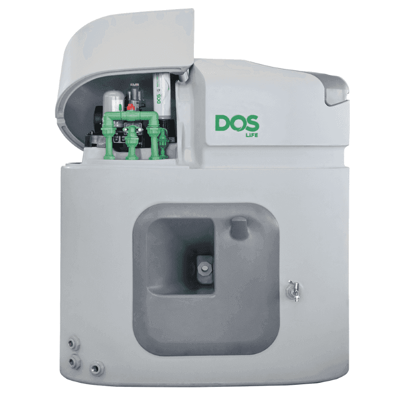 ถังเก็บน้ำ DOS 1000 ลิตร + ปั๊มน้ำ Mitsubishi EP-255R2 250 วัตต์ + เครื่องกรองน้ำใช้ DOS DP-WTP DOS Water Pac PRO All-in-one-1