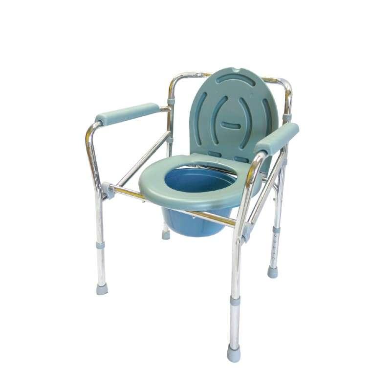 เก้าอี้นั่งถ่าย ELDERLIFE พับได้ พร้อมถัง รุ่น BH-028-1-1
