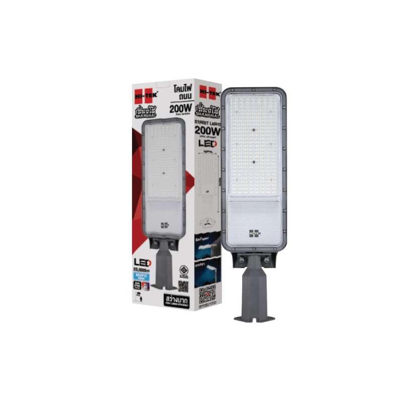 โคมไฟถนน LED HI-TEK  รุ่น เซี่ยงไฮ้ แสงขาว 200W-1